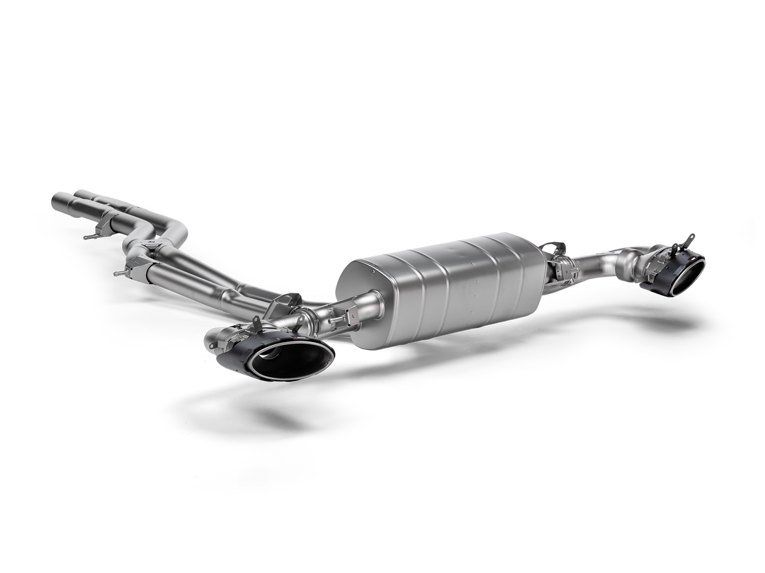 Akrapovič - Link Pipe Set (Titanium) - Audi RS Q8 (4M) - OPF/GPF (2025-2025)