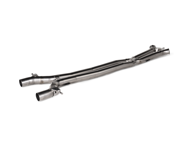 Akrapovič - Link Pipe Set (Titanium) - Porsche Panamera / 4 / 4 E-Hybrid / 4S E-Hybrid / GTS / Turbo E-Hybrid / Turbo S E-Hybrid (976) (2024-2025)