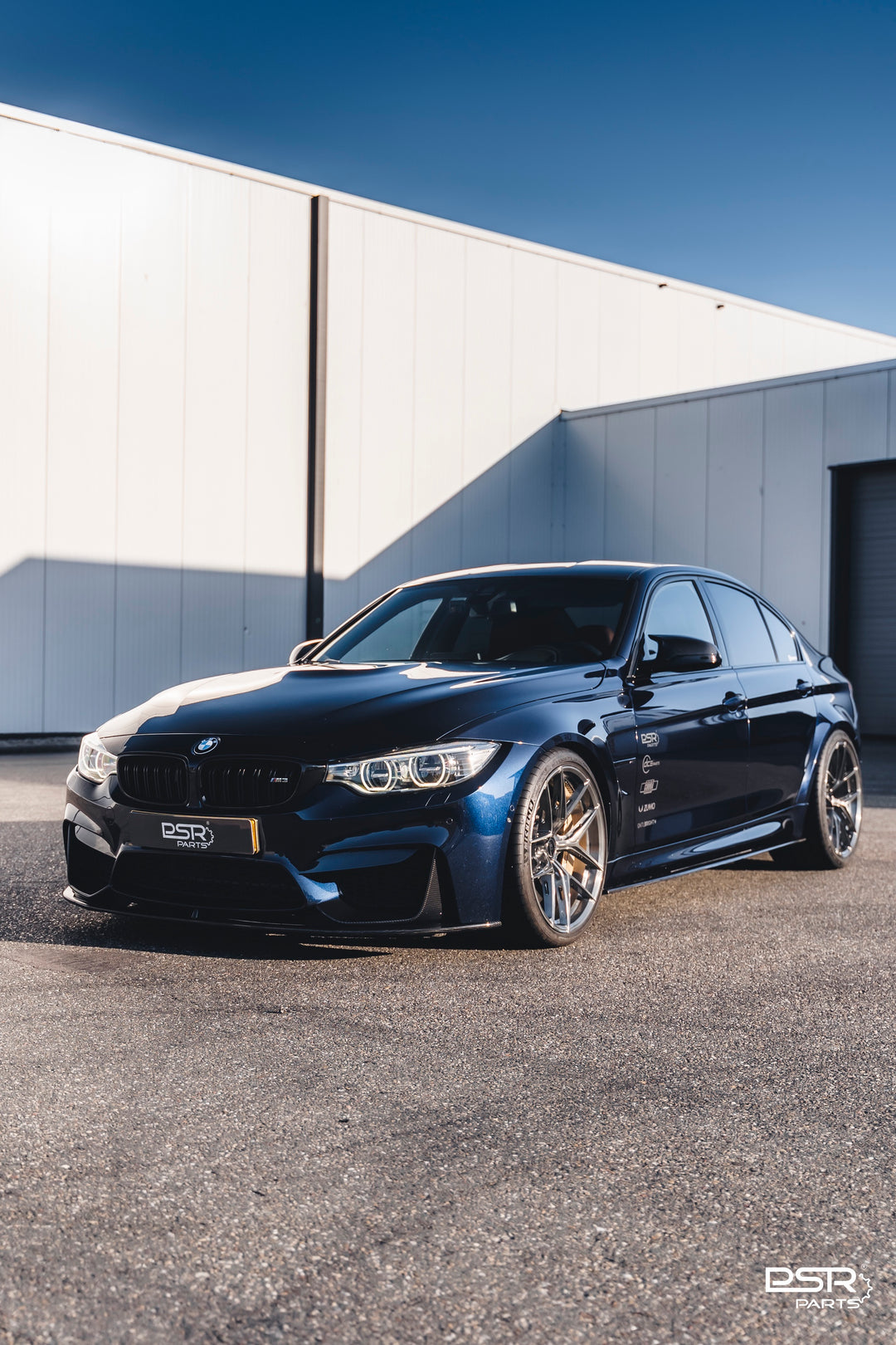 DF Wheels x DCE Parts - Dutch Forged - DF-R1 - 1-Piece Full Forged Wheels - Brushed Gunmetal