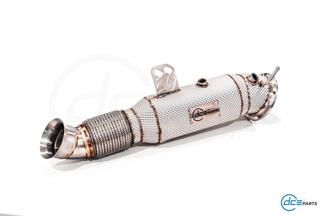 DCE Parts - 5.2 Inch B58 Downpipe - G01 X3 G02 X4 M40i G05 X5 G06 X6 G07 X7 40i SUV (OPF & V-Band Flange Type)