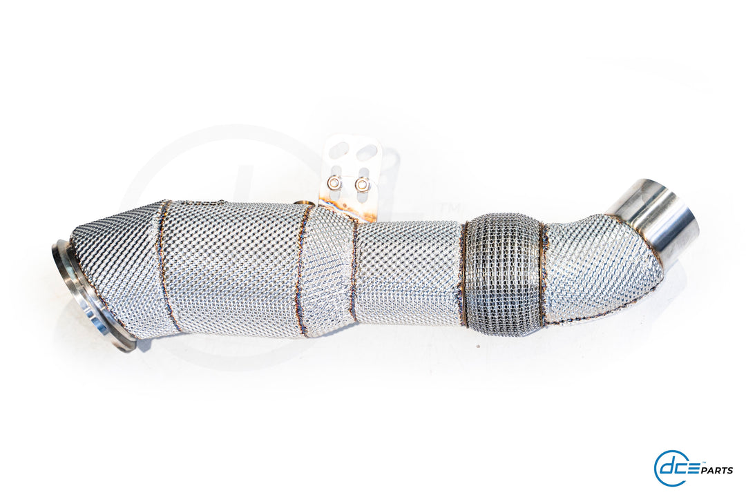 DCE Parts - 5.2 Inch B58 Downpipe - F & G Chassis - BMW M140i, M240i, 340i, 440i, 540i, 640i, 740i & XDRIVE - (Slip On Clamp Type - Non-OPF / F-Series OPF)