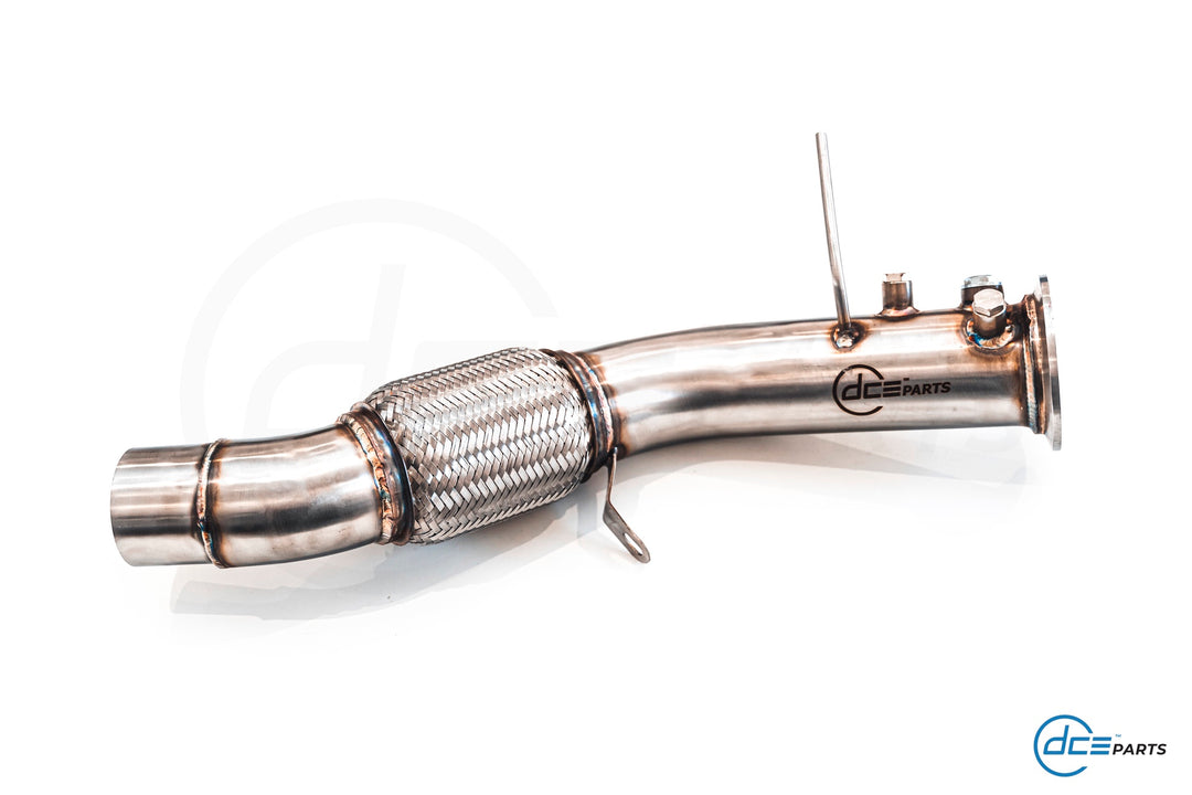 DCE Parts - BMW M57N2 3.0D 3.0 76mm / 3.5 Inch 89mm Downpipe - E90 E91 E92 E93 335D / E60 E61 535D / E63 E64 635D