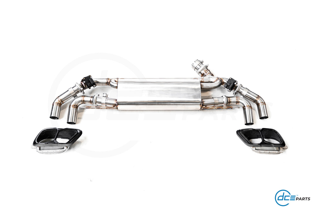 DCE Parts - BMW G05 X5 45e / 50e V2 (Gen2) Axleback Slip On Valvetronic Exhaust Rear Muffler