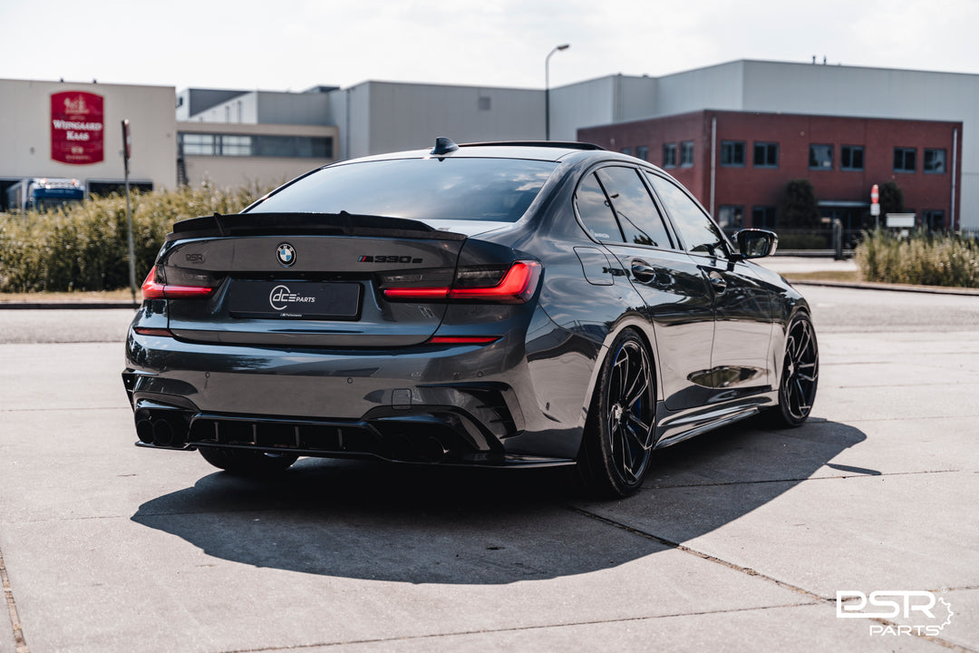 PSR Parts - Carbon Fibre Ducktail High Kick Rear Spoiler for BMW 3 Series & M3 (2019+, G20 G80)