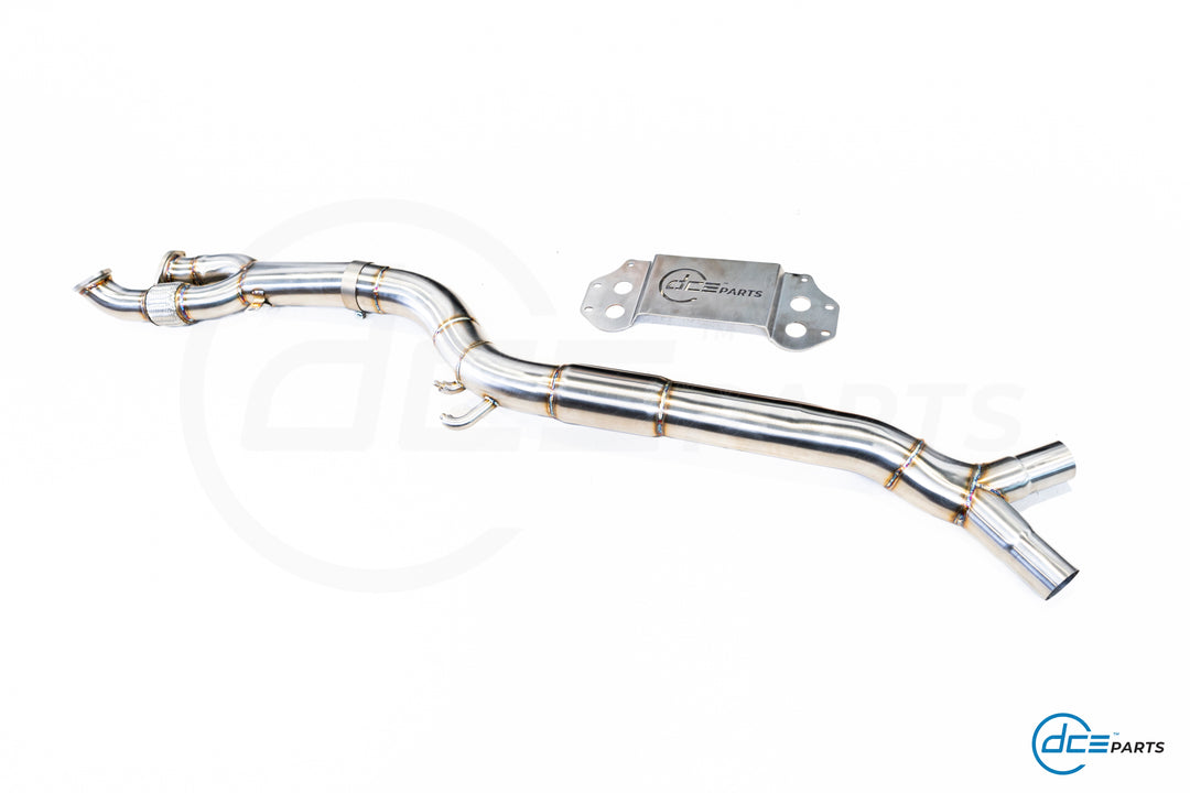 DCE Parts BMW S58 G80 M3 G81 M3 G82 M4 G83 M4 High Flow Single Midpipe
