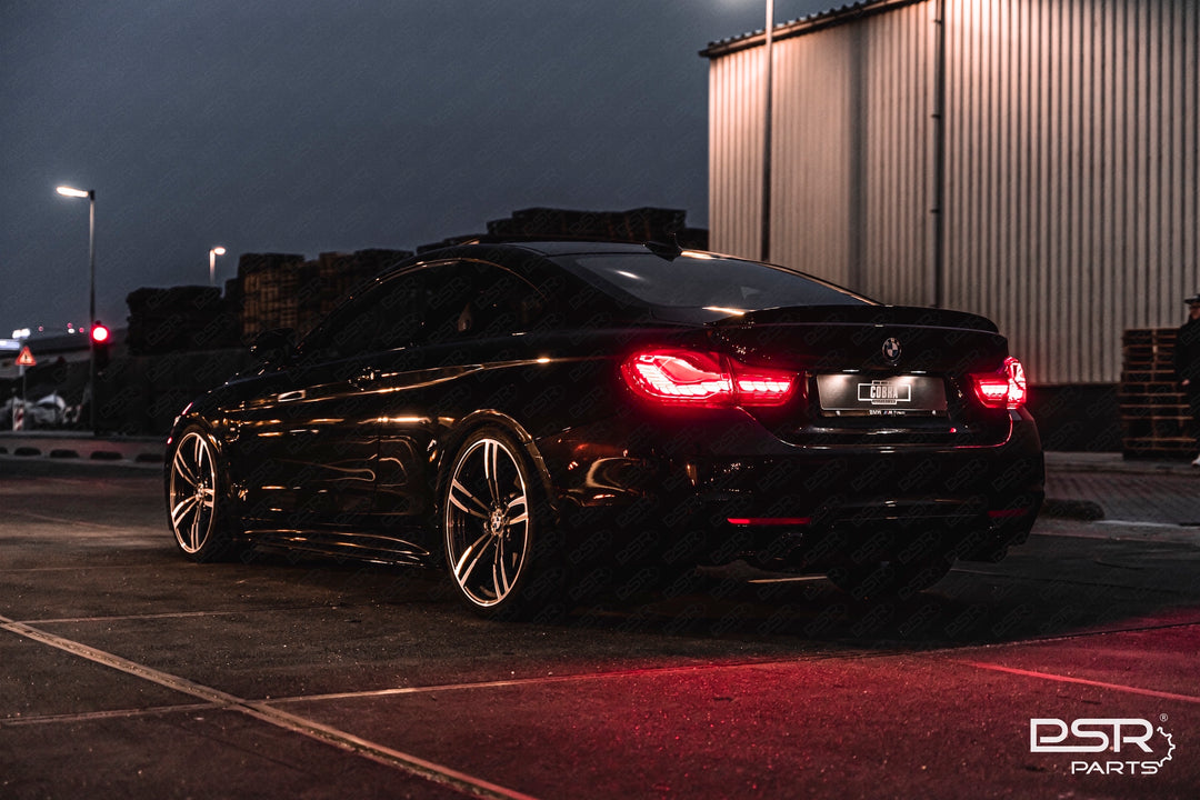 BMW 4 Series F32 F33 F36 M4 F82 F83 OLED CS GTS LCI Style Dark Red Rear Tail Lights