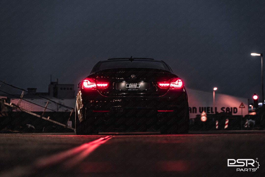 BMW 4 Series F32 F33 F36 M4 F82 F83 OLED CS GTS LCI Style Dark Red Rear Tail Lights