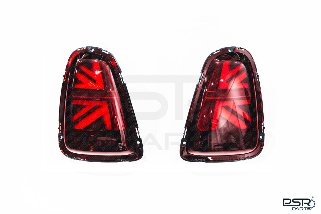 MINI R56 R57 R58 R59 One Cooper Cooper S John Cooper Works Union Flag Red Rear Tail Lights