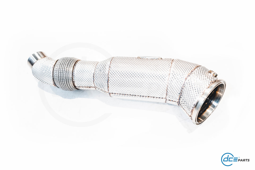 DCE Parts - B58 Downpipe - G05 LCI X5 G06 LCI X6 G07 LCI X7 40i 50e G70 M760eX G09 XM 50e - BMW B58 GEN 3 / B58TU2 Slip ON Clamp
