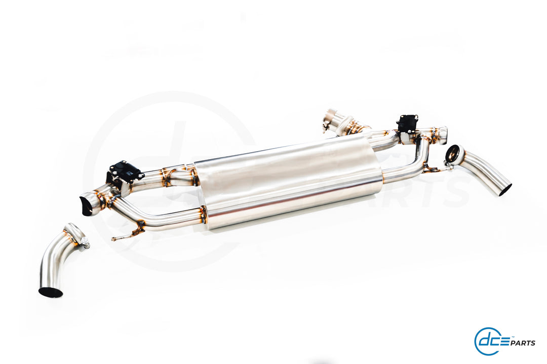 DCE Parts - BMW G05 X5 45e / 50e V2 (Gen2) Axleback Slip On Valvetronic Exhaust Rear Muffler