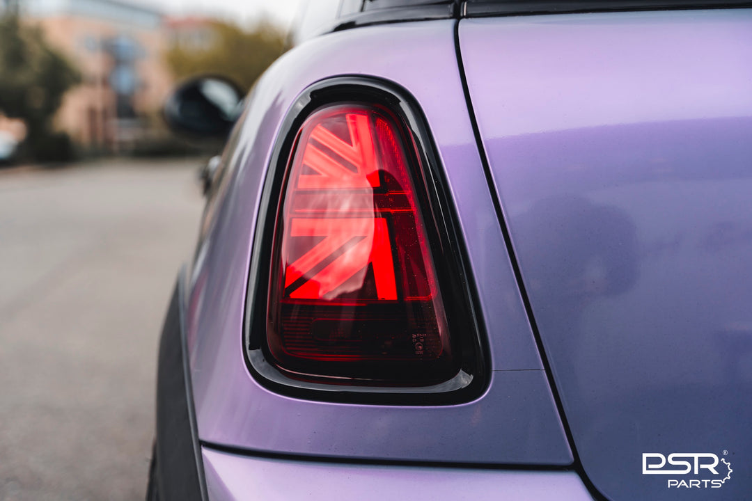 MINI R56 R57 R58 R59 One Cooper Cooper S John Cooper Works Union Flag Red Rear Tail Lights