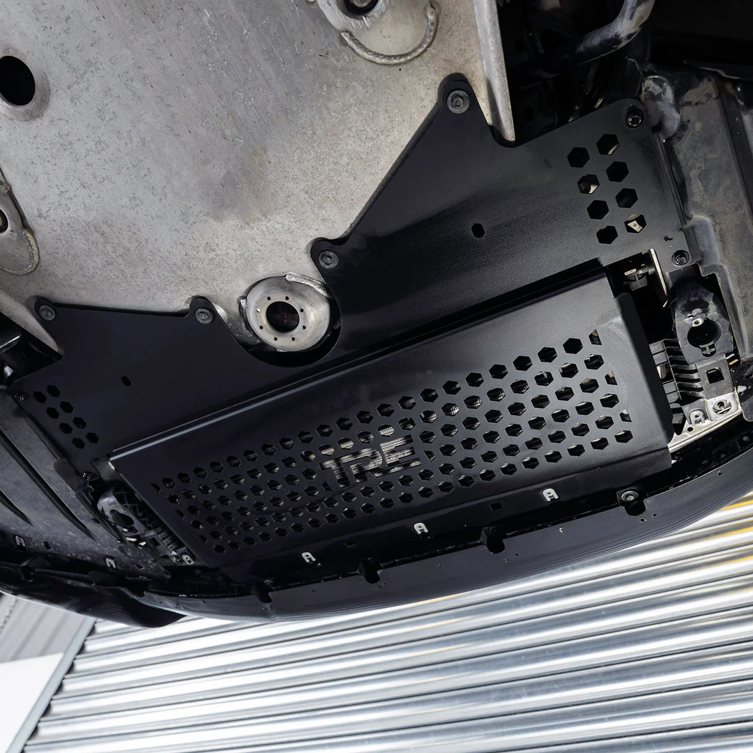 TRE - BMW M2 G87, M3 G80 & M4 G82 Metal Skid Plate Under Tray (Oil Cooler Guard) by TRE (2021+)