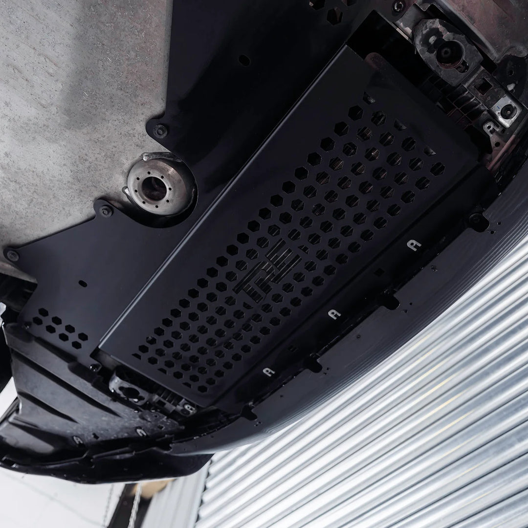 TRE - BMW M2 G87, M3 G80 & M4 G82 Metal Skid Plate Under Tray (Oil Cooler Guard) by TRE (2021+)
