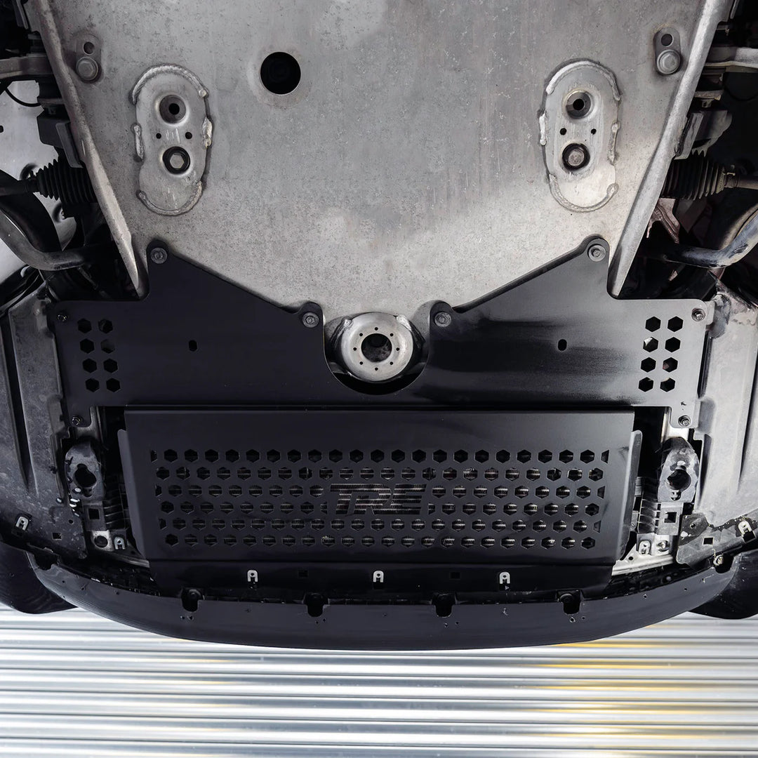 TRE - BMW M2 G87, M3 G80 & M4 G82 Metal Skid Plate Under Tray (Oil Cooler Guard) by TRE (2021+)