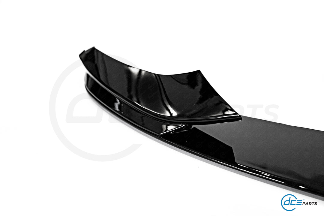 BMW 4 Series F32/F33/F36 Gloss Black MP Style 3-Piece Splitter and Flaps for M-Sport Front Bumper