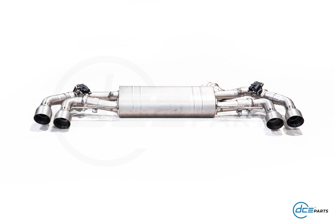 DCE Parts - BMW G05 X5 45e / 50e Axleback Slip On Valvetronic Exhaust Rear Muffler Titanium