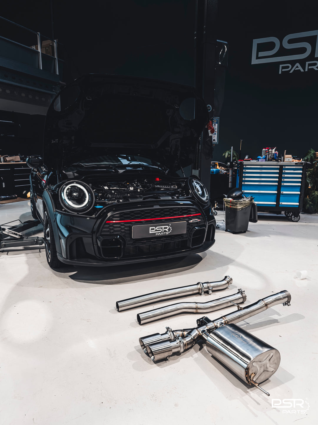 DCE Parts - MINI F56 F57 John Cooper Works JCW OPF GPF Delete Catback Valvetronic Exhaust Rear Muffler