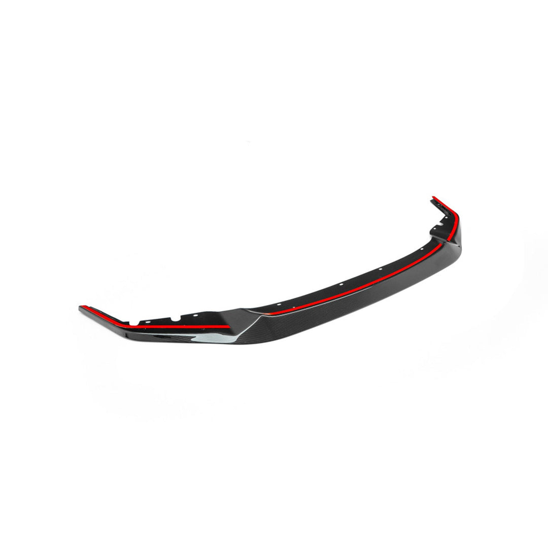 MHC+ BMW M2 Competition S55 GT Style Front Splitter In Gloss Pre Preg Carbon Fibre (F87C)