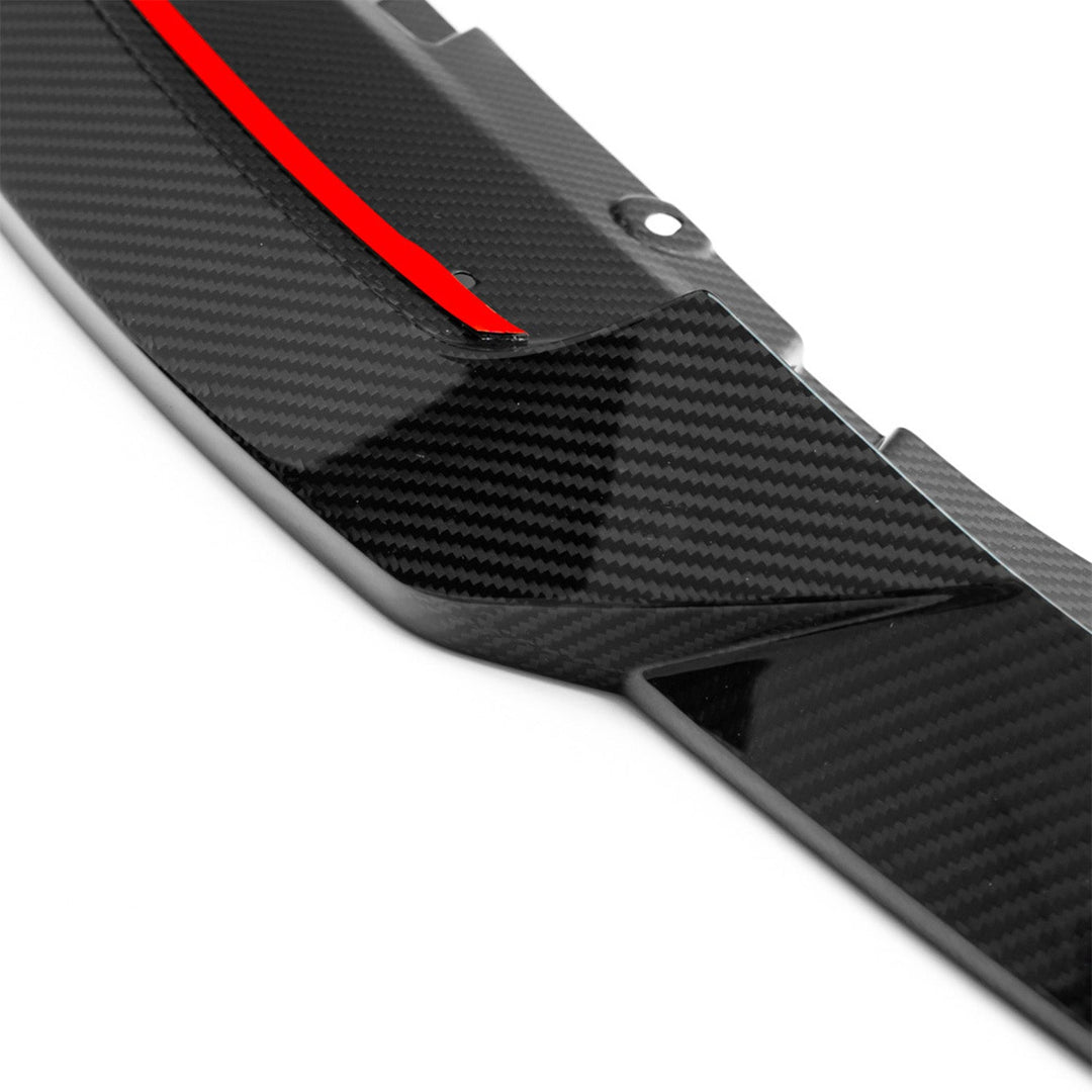 MHC+ BMW M2 2023 G87 Edition 1 Front Splitter In Pre Preg Gloss Carbon Fibre (G87)