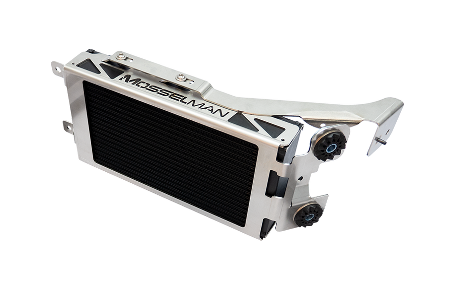 Mosselman Single Oil Cooler Kit, Grey, BMW 3-Series E9x - 30210071