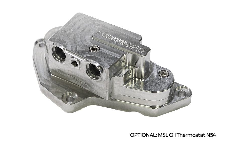 Mosselman Single Oil Cooler Kit, Grey, BMW 1-Series E8x - 30210066