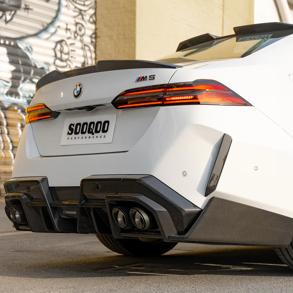 SOOQOO - M5 G90 SQ-B Prepreg Carbon Fiber Rear Diffuser