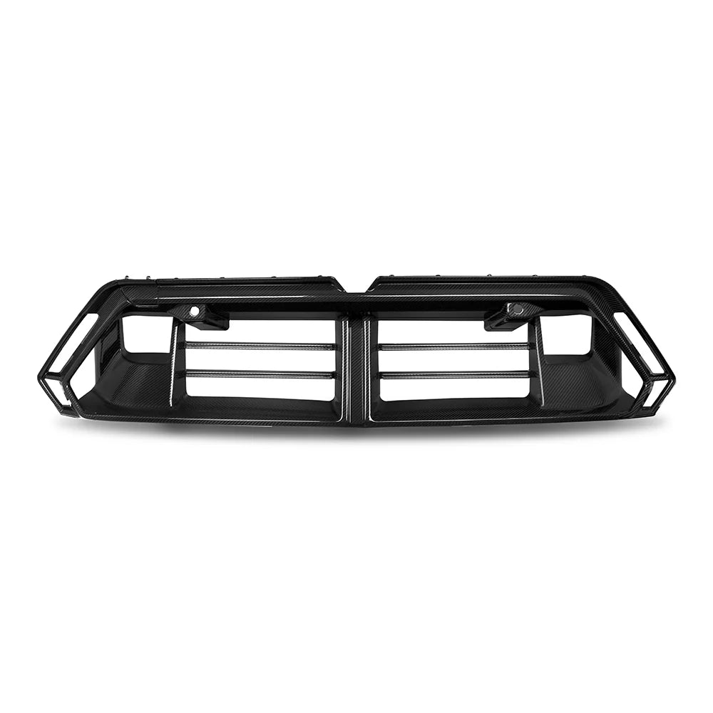 SOOQOO - BMW M5 G90 G99 Prepreg Carbon Fiber Front Bumper Center Trim