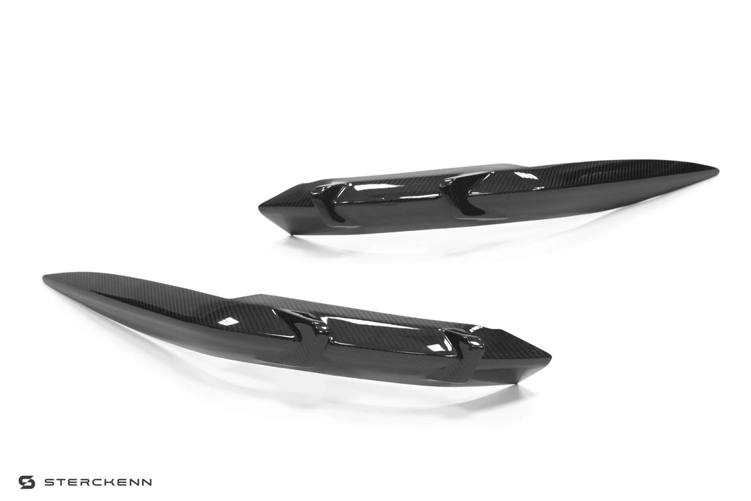 Sterckenn - BMW M3 (G80 G81) CARBON FIBRE REAR BUMPER EXTENSION CANARDS