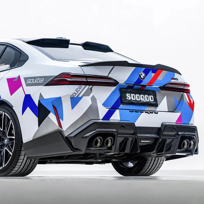 SOOQOO - M5 G90 SQ-B Prepreg Carbon Fiber Rear Diffuser