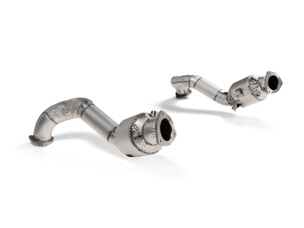Akrapovič - Link Pipe Set (Titanium) - Porsche 718 Cayman GT4 RS / Spyder RS (2022-2025)