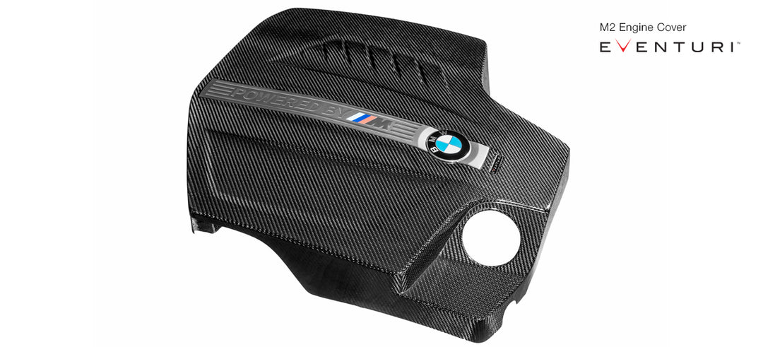 Eventuri - BMW F87 M2 / F2X N55 BMW N55 Black Carbon Engine Cover