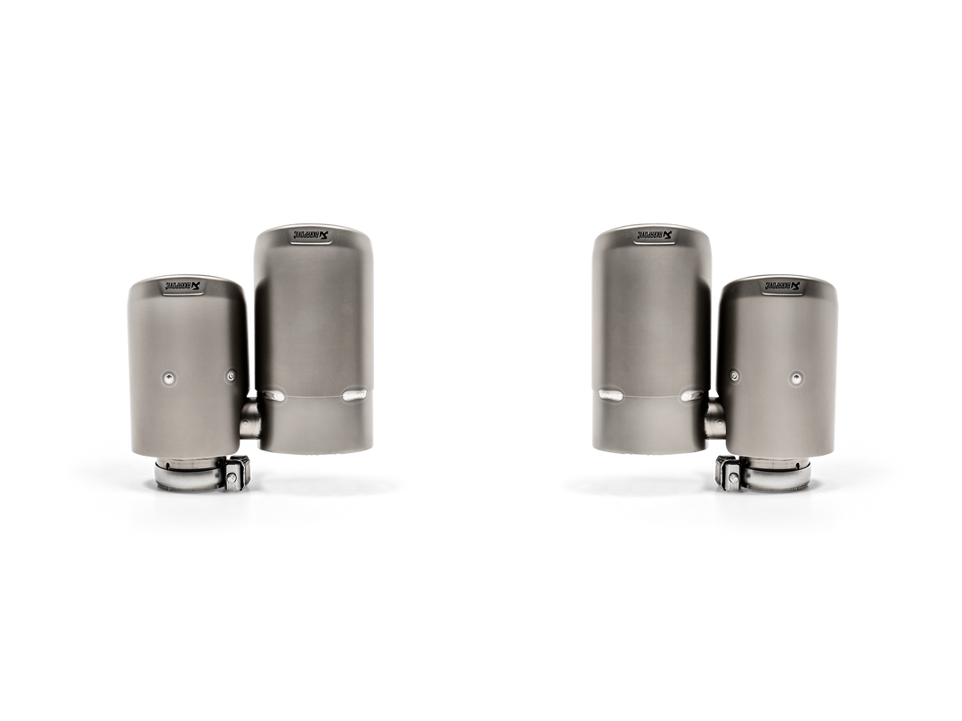 Akrapovič - Tail pipe set (Titanium) - Porsche Panamera Turbo S E-Hybrid / Sport Turismo (971) (2017-2020)