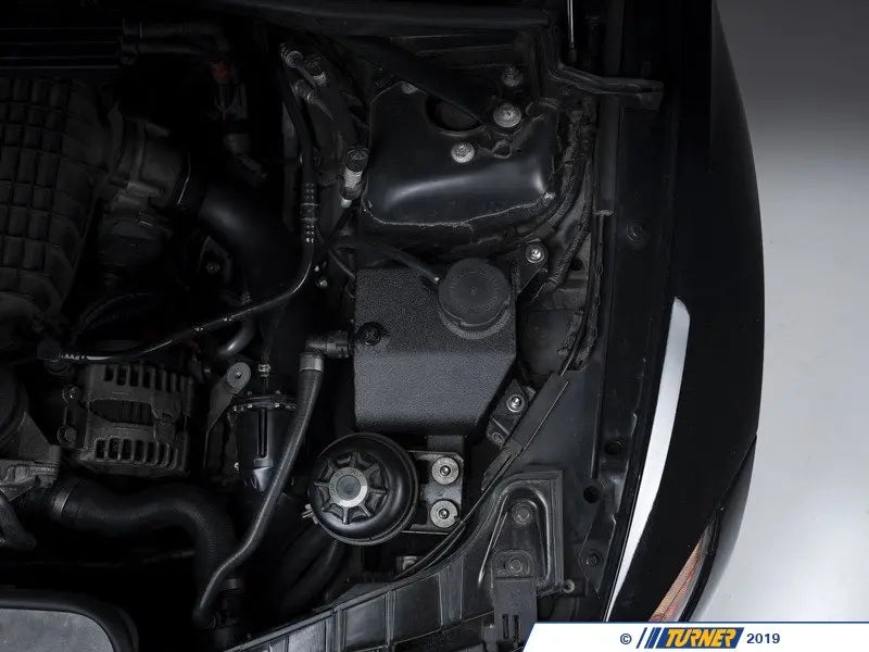 Turner Motorsport Aluminum Coolant Expansion Tank Relocation Kit - E9x 335i (N54)