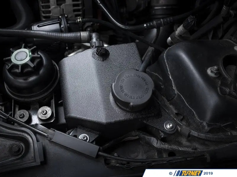 Turner Motorsport Aluminum Coolant Expansion Tank Relocation Kit - E9x 335i (N54)