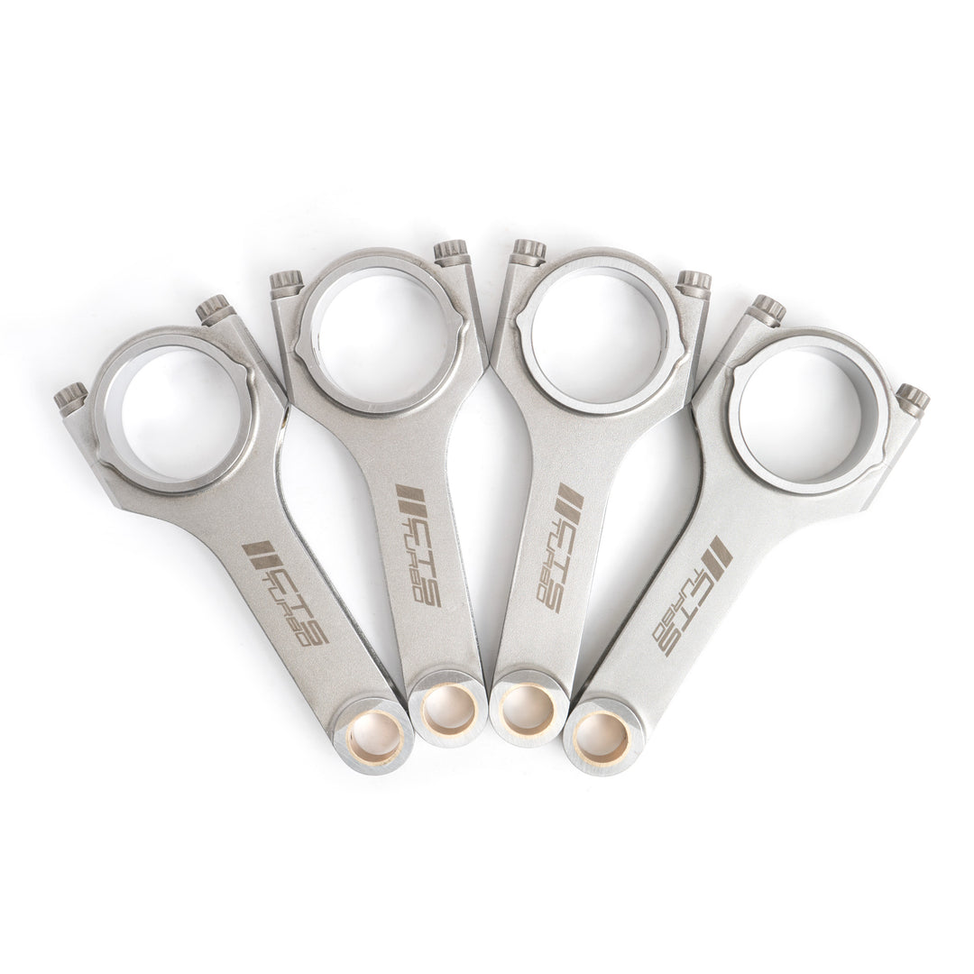 CTS Turbo - Connecting Rods VW & Audi 144x21 Tapered Rifle Drilled | Fits 2.0T FSI - CTS-CRH-14421FSI