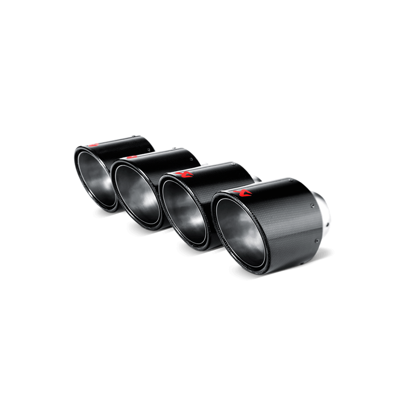 Akrapovič - Tail pipe set (Carbon,dia 115 mm) - Chevrolet Corvette ZO6/ZR1 (C6) (2006-2011)