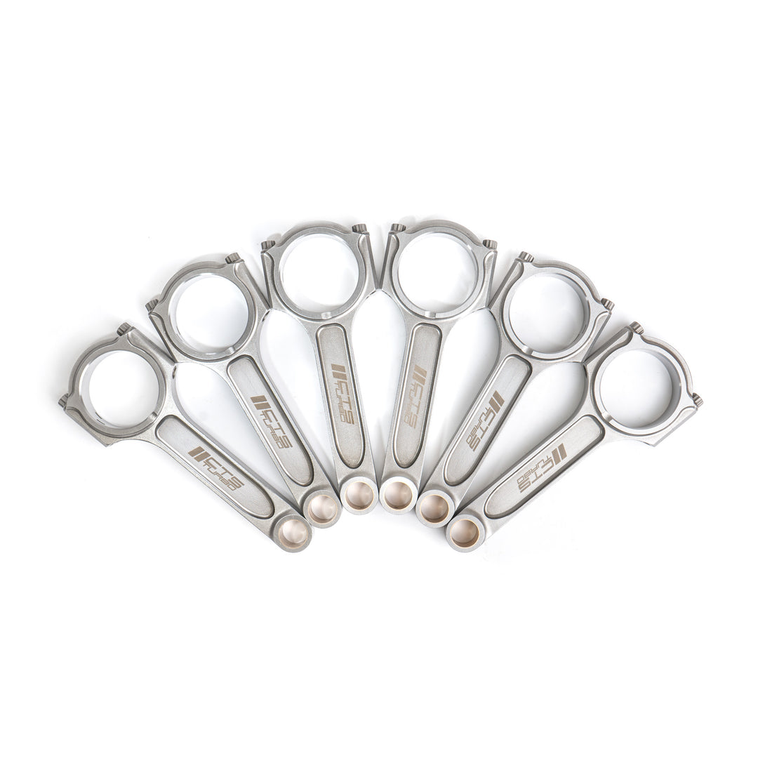 CTS Turbo - Connecting Rods VW 164x20 I-Beam Rifle Drilled | Fits 3.2L 24V VR6 and 2.8L 12V and 24V VR6 - CTS-CRI-16420
