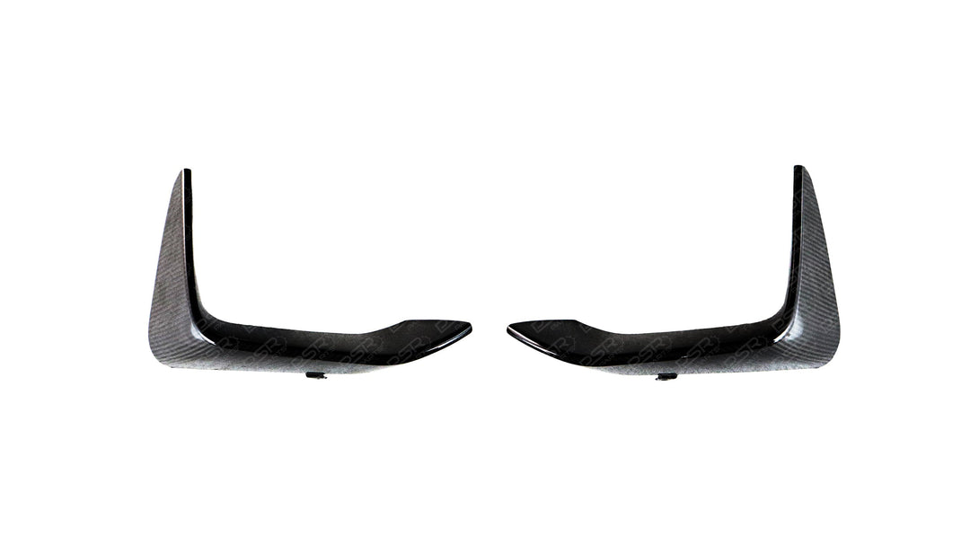 BMW F80 M3 F82 F82 M4 Carbon Corner Bumper Trim Splitter Canards (2014-2019)