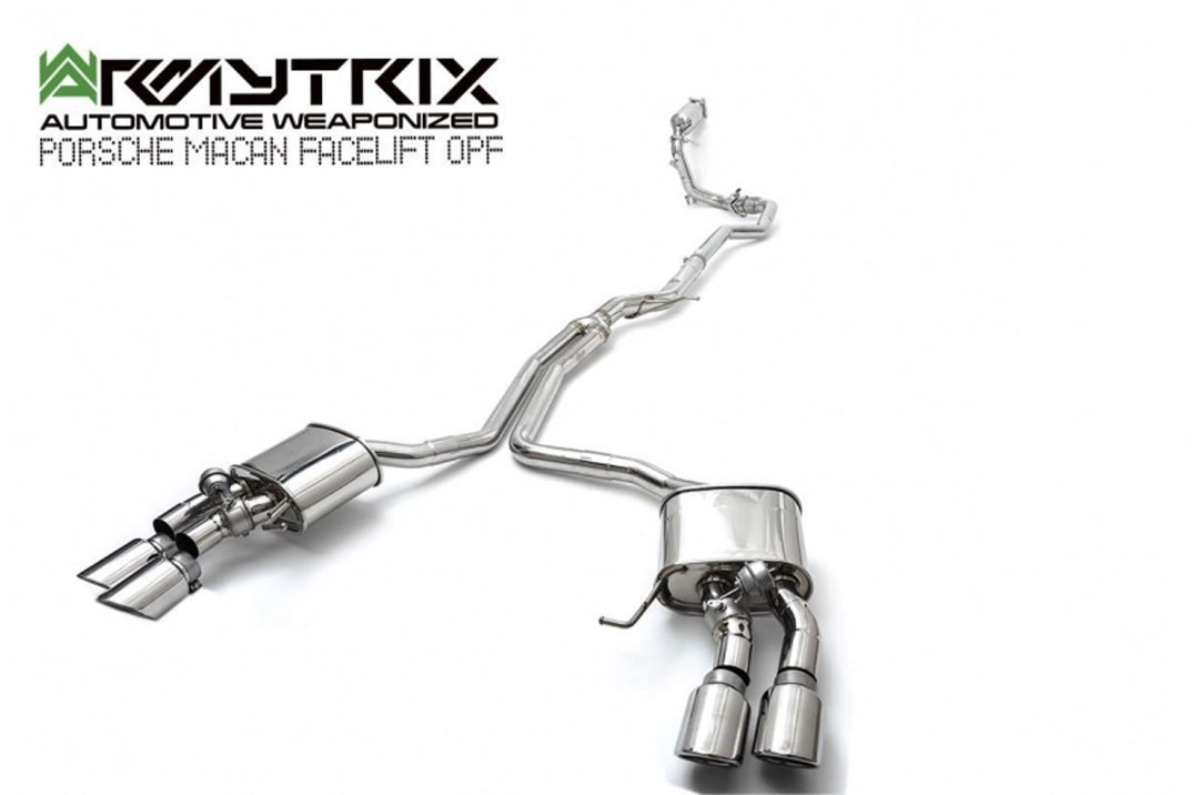 Armytrix - PORSCHE MACAN 95B FACELIFT 2.0L - Cat-back OPF Stainless Steel - PM2026