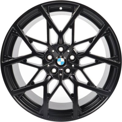 BMW Genuine Set 20 inch Styling 795M Jet Black Matte - BMW G20, G21, G22, G26, G42