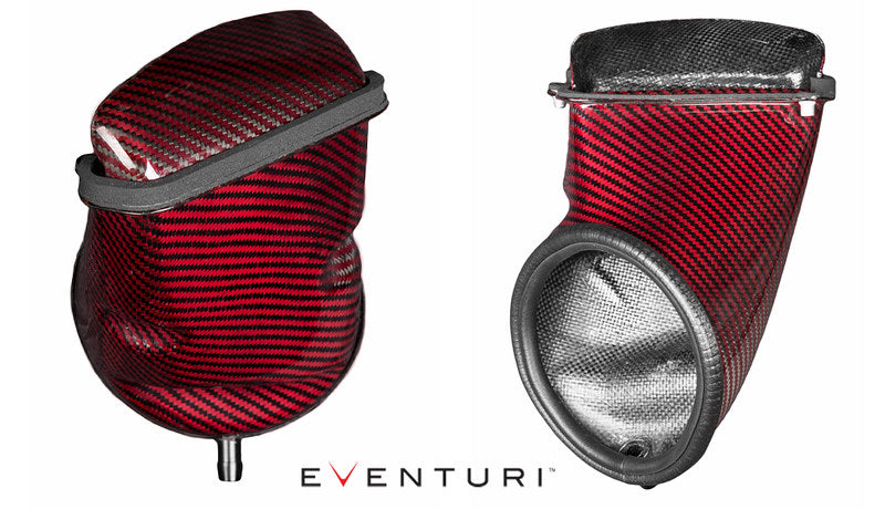 Eventuri - V2 FK2 Civic Type R RHD Carbon/Kevlar  intake with upgraded Carbon/Kevlar Tube