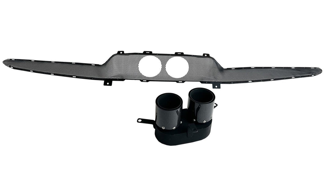 Novitec - Ferrari 296 GTB - tailpipes (2 pieces) - F1 296 50 / 51 / 55 / 56 / 60 / 65 -  F1 296 52 / 53 / 57 / 60 / 65