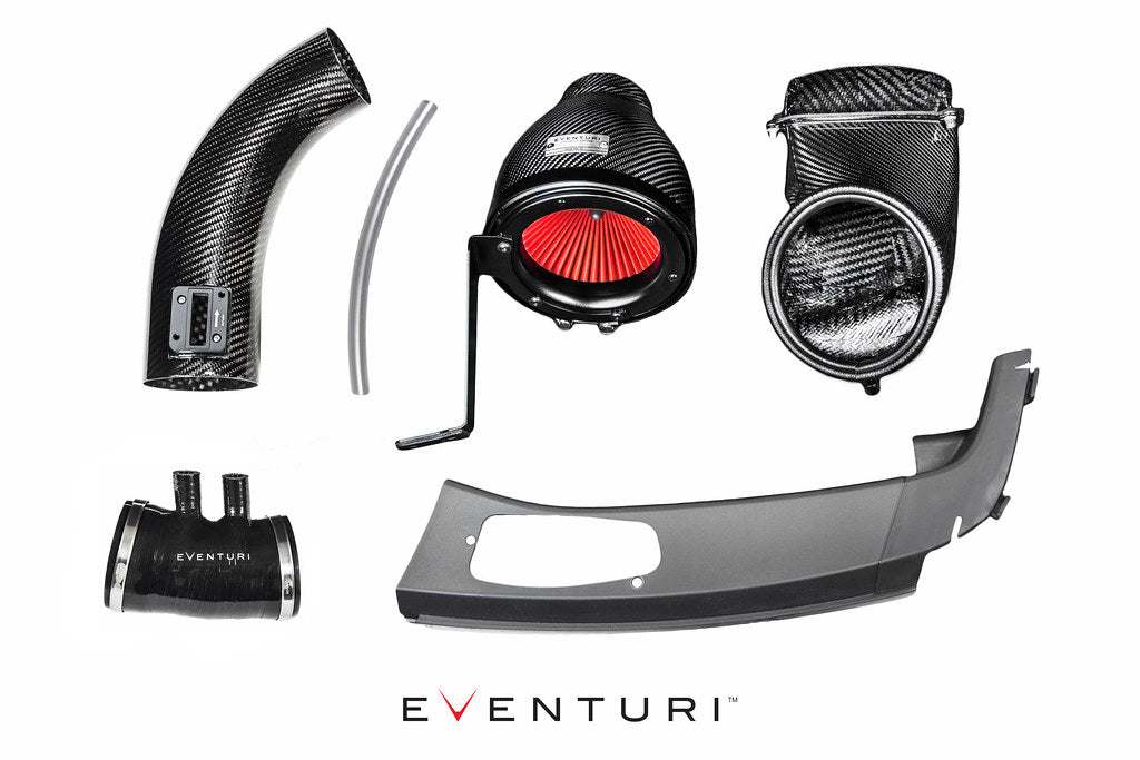 Eventuri - V2 FK2 Civic Type R RHD Carbon/Kevlar  intake with upgraded Carbon/Kevlar Tube
