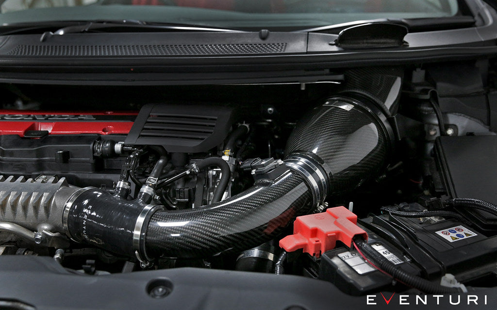 Eventuri - V2 FK2 Civic Type R RHD Carbon/Kevlar  intake with upgraded Carbon/Kevlar Tube