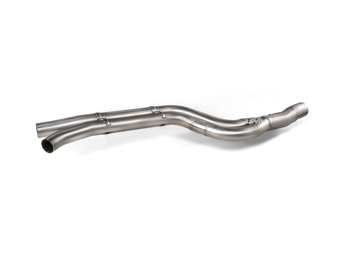 Akrapovič - Evolution Link pipe set (SS) - for OPF/GPF - Toyota Supra (A90) - OPF/GPF (2019-2020)