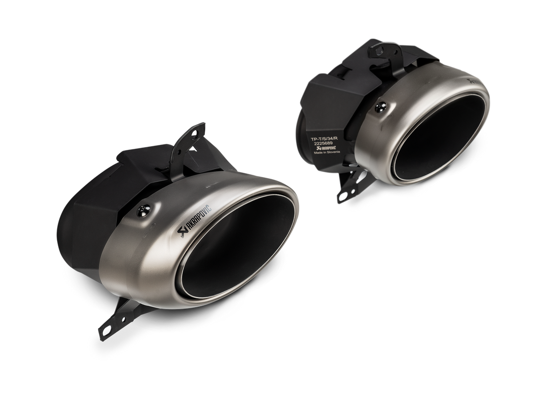 Akrapovič - Tail pipe set (Titanium) - Porsche 911 Turbo / Turbo S (992) (2020-2021)