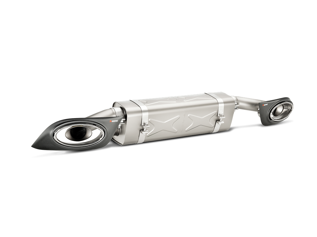 Akrapovič - Slip-On Line (Titanium) - Porsche 911 Turbo/Turbo S (991) (2014-2015)
