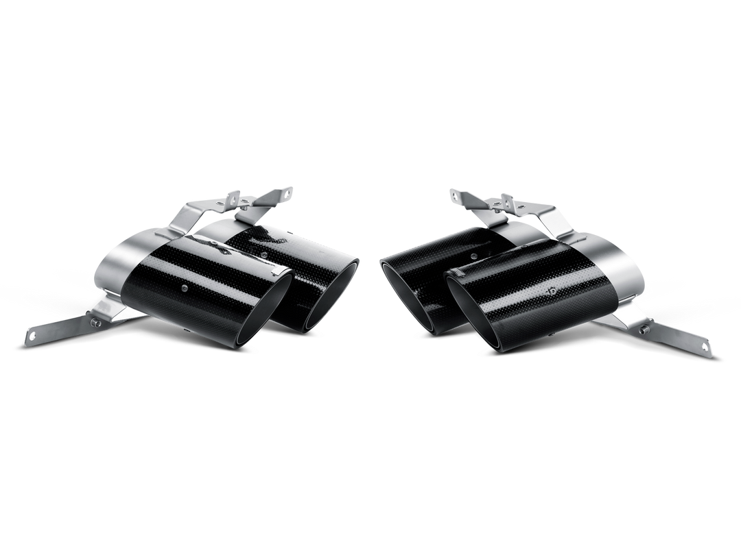 Akrapovič - Tail pipe set (Carbon) 550/560 - Lamborghini Gallardo LP 550-2 Coupé (2009-2014)
