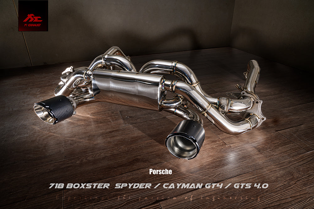 Porsche 718 clearance exhaust upgrade