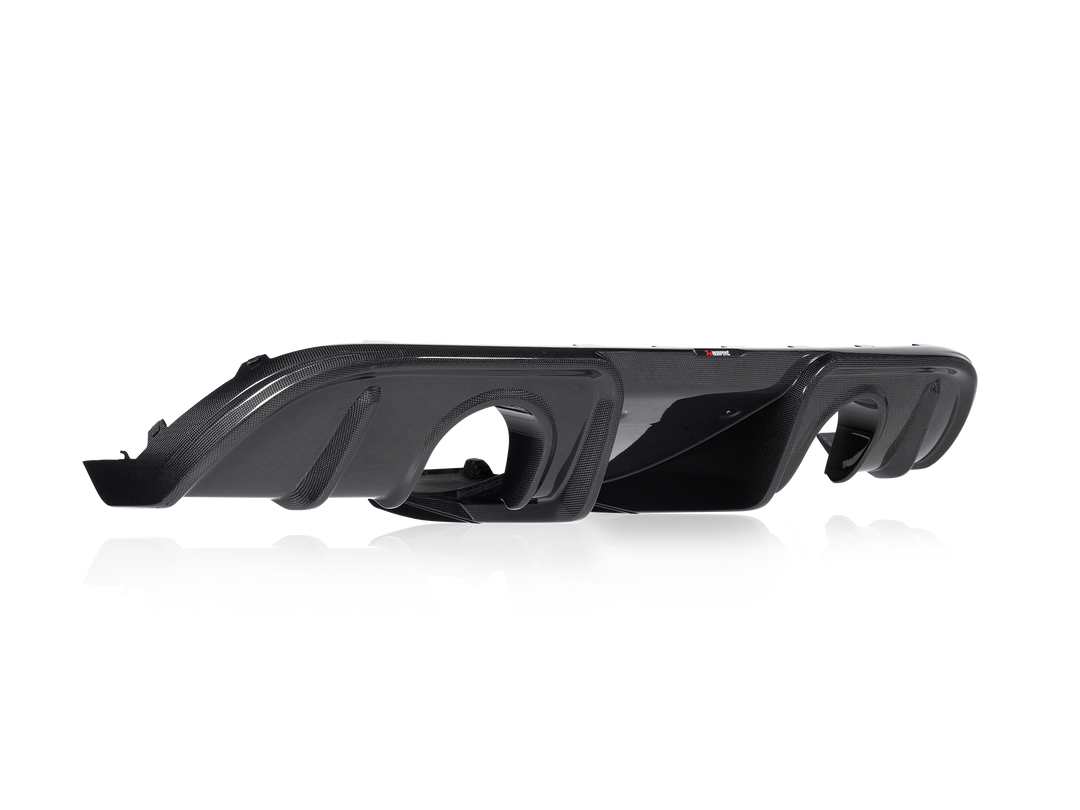 Akrapovič - Rear Carbon Fiber Diffuser - High Gloss - Porsche 718 Cayman GT4 / Spyder (2020-2020)